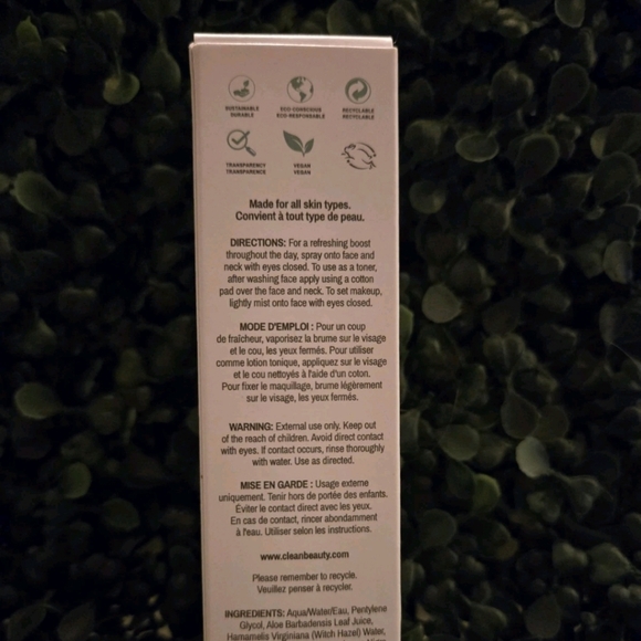 Clean, Reserve - Elderflower, Moisturizing, Mist Spray, For Face, 50 ml - Picture 5 of 6